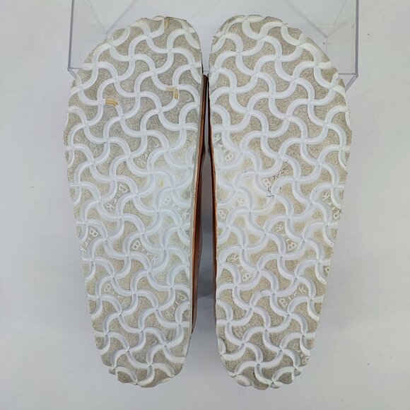 Birkenstock Women's Arizona Metallic Copper Leather Sandals Size 8.5 - Picture 10 of 10